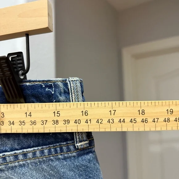 New! MOTHER Superior The Reifler in Early Blue Size 29 - Picture 6 of 11